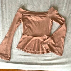 BCBG Off the Shoulder Top